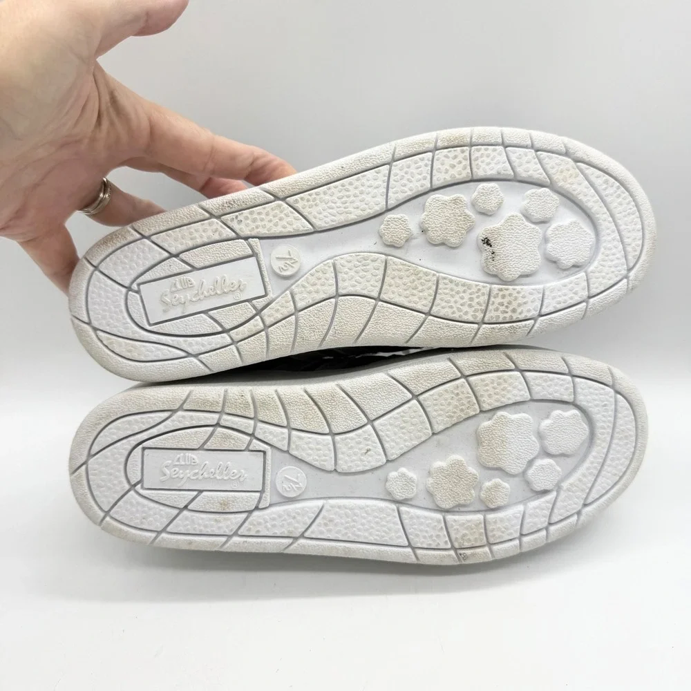Vintage Deadstock Y2K‎ Seychelles RAGE Chunky Platform Sneaker Navy Size 7.5